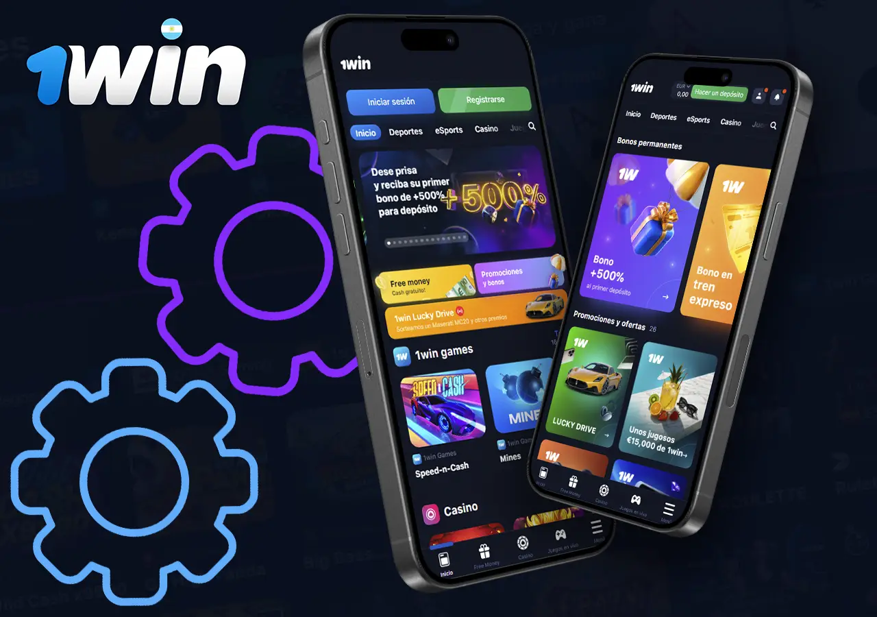 ¿Cuáles son las principales características de la aplicación móvil 1Win?