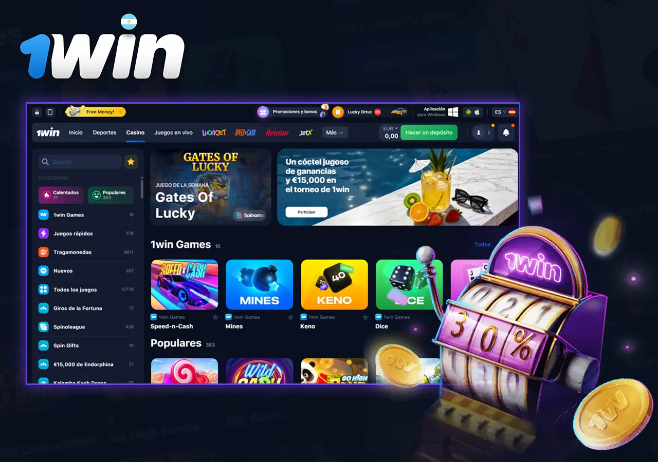 Información sobre 1win Argentina Casino