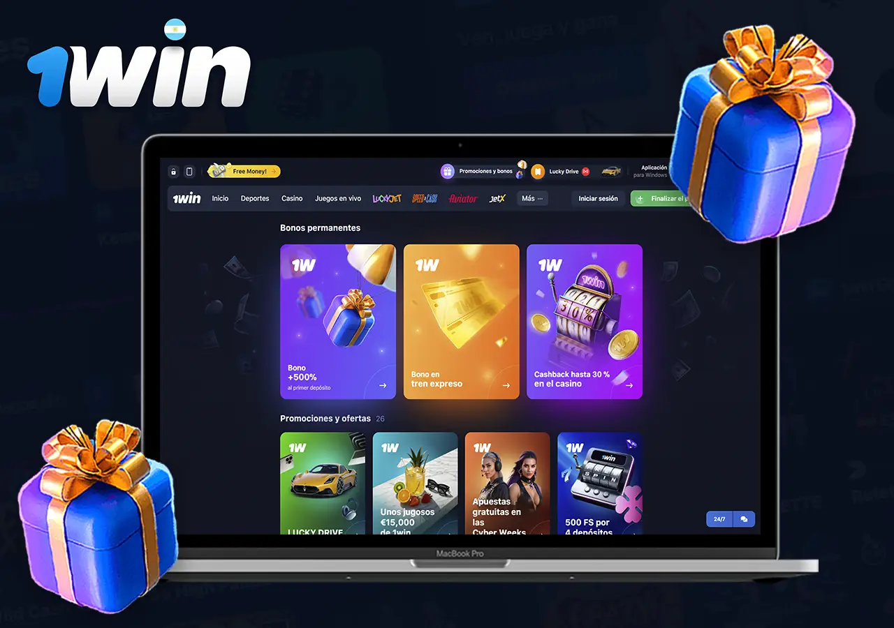 Información sobre la bonificación 1Win